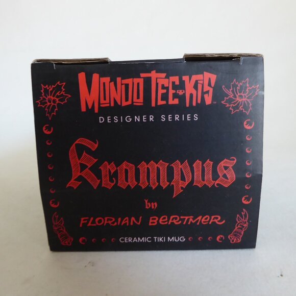 NEW 2019 KRAMPUS MONDO TEE-KIS BEAST NUTMEG VARIANT CERAMIC TIKI MUG - Picture 16 of 16